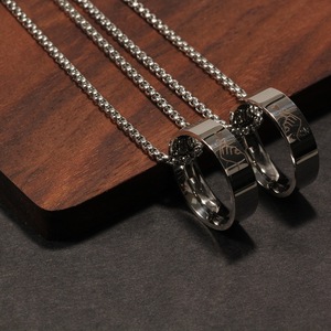 Gioielli Popolari su Douyin Stanno Vendendo Bene. Ciondoli 'Ti Amo Più del Tuo Amante', Versatili per Maglioni, Catene di Perle, Collane - Product Image 3