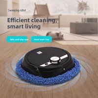 Robot Pel Pintar Bebas Genggam, Dapat Diisi Ulang, Otomatis Penuh, Peralatan Rumah Tangga, Daya Tahan Lebih Dari 3 Jam, Mesin Pembersih Lantai 50W