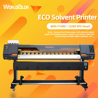 Machine d'impression éco-solvant 1,8 m avec tête d'impression I3200 F1080 pour la production d'autocollants et de bâches