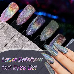 Zrkgel ชุดเจลทาเล็บแบบเจลสีรุ้งสำหรับทำเล็บแบบยูวีแม่เหล็กสำหรับร้านเสริมสวย - Product Image 1