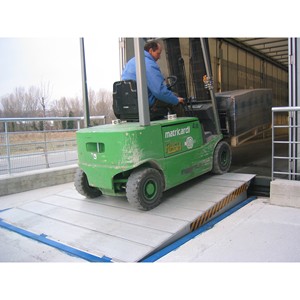 Aluminum Electrohydraulic Dock Leveler Hinged Lip Integrated Boxframe for HACCP Clean <b>Environments</b> - Product Image 6