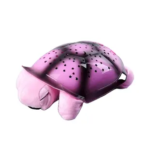 Eğitici bebek oyuncak sevimli kaplumbağa peluş light up oyuncak promosyon dolma yumuşak peluş oyuncak gece lambası