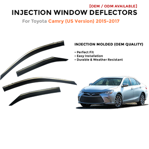 Deflectores de Ventana Laterales para Toyota LC200 2008-2019 Protector de Lluvia Accesorios de Coche - Product Image 2