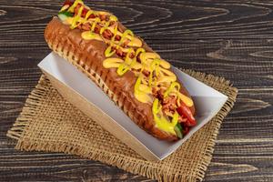 Biểu tượng tùy chỉnh nhà hàng takeout thực hiện container giấy kraft Takeaway khoai tây chiên gà Burger thực phẩm nhỏ gói hộp - Product Image 4