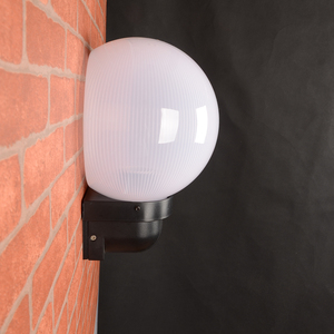 Lampada a Sfera in Plastica Acrilica Opale E27 Impermeabile IP44 <span class=keywords><strong>per</strong></span> Giardino, <span class=keywords><strong>Illuminazione</strong></span> Esterna e Interna a LED, Applique da Parete - Product Image 1
