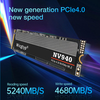NVMe 2 To 1 To 512 Go SSD M2 M.2 PCIE4.0 Interno Disco Duro Solid SSD 120 pour PC de bureau ordinateur portable disque dur SSD interne