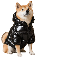 Mode Hiver Imperméable Coupe-Vent Réfléchissant Rembourré Chaud Coton Manteau Animal Manteaux Vêtements Chien Petits Chiens