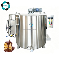 Fabricant de machines à fondre la graisse, équipement auxiliaire de production de chocolat pour la fusion de la liqueur de cacao et de la graisse de cacao substitutée