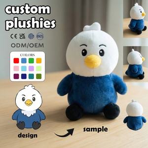 Fabricante de Juguetes de Peluche Personalizados con MOQ Bajo, Juguetes de Animales de Peluche, Peluche de Monstruo, Peluche de Anime Chibi, Peluche Suave de Algodón para Cumpleaños - Product Image 2