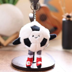 Lindo Llavero <span class=keywords><strong>de</strong></span> Peluche <span class=keywords><strong>de</strong></span> Fútbol y Baloncesto, Juguete <span class=keywords><strong>de</strong></span> Peluche Suave Kawaii, Colgante para Mochila, Regalo Divertido <span class=keywords><strong>de</strong></span> Moda para Niñas - Product Image 4