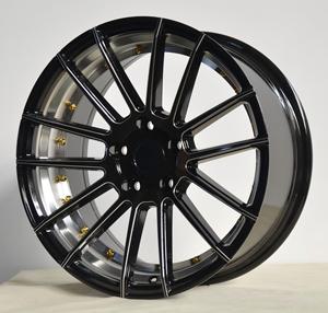 Llantas de varios rayos, llantas de 17x8 y 17 pulgadas, 4 agujeros, pcd r17, 4x100, con remaches cromados dorados, compatibles con cerchi in lega <span class=keywords><strong>germania</strong></span> - Product Image 3