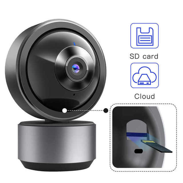 5MP Home Magnetic Mini Security Camera with Night Vision Foldable 1080P HD Wireless Wifi Camcorder for Home Security