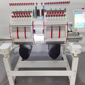 Machine à broder numérique à 2 têtes, informatisée, pour casquettes et t-shirts, vente directe d'usine en Chine, prix bas - Product Image 4