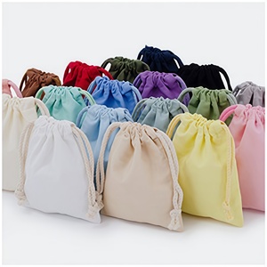 Sac à cordon en toile portable avec logo personnalisé, 21 couleurs, sacs de rangement réutilisables pour la maison, les voyages, les articles de toilette, les cosmétiques, les bijoux - Product Image 4