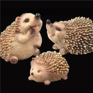 Figura de Erizo Realista de PVC, Modelo de Animal Silvestre, Juguete Educativo para Niños, Aprendizaje Cognitivo, Decoración de Escritorio - Product Image 3
