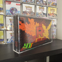   Boîte de collection ultra premium Magnetic Moltres, étui acrylique Moltres Rocket UPC
