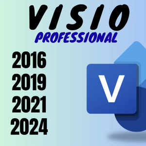 คีย์การเปิดใช้งาน <span class=keywords><strong>Visio</strong></span> 2024/2021/2019/2016 <span class=keywords><strong>Pro</strong></span> อย่างเป็นทางการ รหัสลิขสิทธิ์แท้สำหรับผู้ใช้ PP ของแท้ 100% ใช้งานได้ตลอดชีพ - Product Image 1