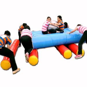 Prix de jeu de <span class=keywords><strong>groupe</strong></span> interactif <span class=keywords><strong>en</strong></span> plein air pour les pique-niques d'entreprise/événements de team building jeu de course de réservoir gonflable - Product Image 1