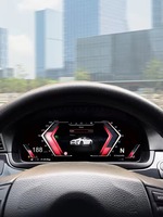Speedometer Kokpit Virtual Digital LCD Penuh 12,3 Inci untuk BMW F30 F10 F25, Upgrade Dasbor Retrofit Mobil