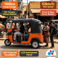Tricycle électrique pour les trajets urbains et les visites touristiques, vente directe d'usine