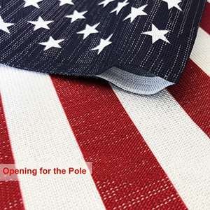 Lot de 2 drapeaux américains 12x18, petits drapeaux de jardin/patio patriotiques double face (drapeau de jardin américain) par USA TOP FLAGSINC - Product Image 1