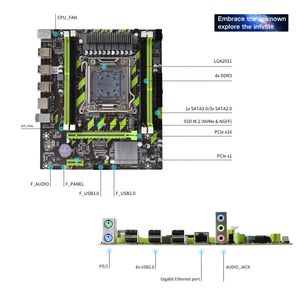 Nuovo Kit scheda madre X79 per postazione di lavoro per PC Desktop Set Combo Intel Xeon E5 2697 V2 CPU con <span class=keywords><strong>DDR3</strong></span> ECC nuovo prodotto X79 scheda madre - Product Image 4