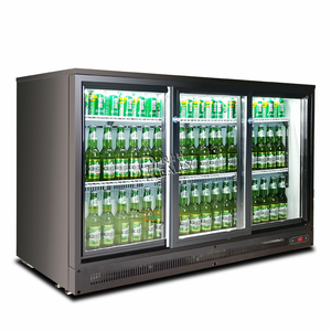 Expositor de botellas de cerveza comercial, refrigerador, puerta de cristal, encimera, mesa, Mini <span class=keywords><strong>Bar</strong></span>, refrigerador, puerta de cristal, escaparate de refrigeración por aire - Product Image 2