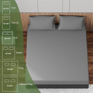 5% Conductive Silver Fiber Grounding Fitted Bed <strong>Sheets</strong> Organic <strong>Bamboo</strong> Grounding Mattress Cover - Product Image 6