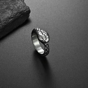 Snake <b>Ring</b> Titanium Steel 18K Gold Plated Unisex Fashion Jewelry Gift Index Finger <b>Ring</b> - Product Image 3