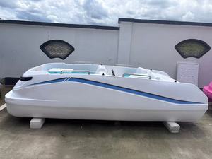 Bateau Électrique en Promotion pour 6-8 Personnes, Équipement de Jeu Aquatique, Logo Personnalisé, OEM, Moulage Rotatif, Bateau de Jeu en Aluminium Moulé sous Pression pour Parc - Product Image 5