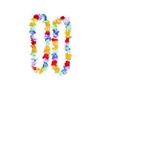 Collana di Ghirlande Colorate, <span class=keywords><strong>Accessori</strong></span> per Feste Hawaiane, Ideali per Spiaggia, Luau ed Eventi in Costume - Product Image 1