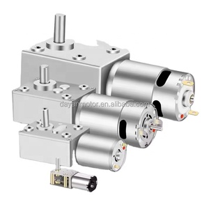 Couple élevé 15-500 tr/min boîte de vitesses à 90 degrés 58*40mm boîte de vitesses à vis sans fin Turbo + moteur à courant continu 555 pour stylo d'impression 3D et tondeuse à gazon - Product Image 5