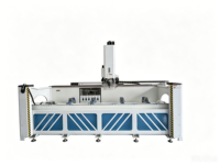 Machine de perçage et de fraisage CNC pour profilés en aluminium et PVC, 4 broches, haute précision