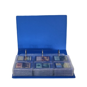 Pvc 30-trang Toploader chất kết dính, <span class=keywords><strong>3</strong></span> vòng thư D lưu trữ Mechanic chủ thẻ cho bộ sưu tập thẻ kinh doanh - Product Image 3