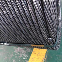 Fil d'acier précontraint pour béton ASTM A416, fil à 7 brins, fil PC pour le précontraint du béton