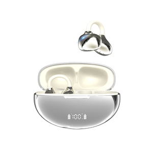 YYK-Q108 Mở Tai Không Dây Earbuds Clip-On Semi-Trong Tai Thiết Kế LED Hiển Thị Kỹ Thuật Số Tiếng Ồn Hủy Bỏ TWS Tai Nghe Tai Nghe Tai Nghe Bt - Product Image 5