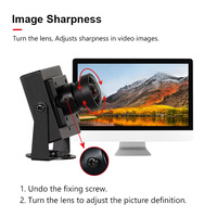 Caméra USB 2.0 3200 SC2310 1080P avec objectif grand angle 1,8 mm à mise au point manuelle et garantie d'un an pour robot automobile