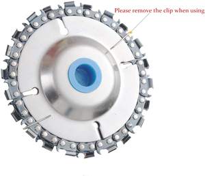 <span class=keywords><strong>Meuleuse</strong></span> sculpture sur <span class=keywords><strong>bois</strong></span> <span class=keywords><strong>disque</strong></span> de scie à chaîne 4 pouces meule coupe façonnage lame de chaîne pour 100/<span class=keywords><strong>115</strong></span> <span class=keywords><strong>meuleuse</strong></span> d'angle 22 dents 5/8 'tonnelle - Product Image 5