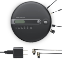 Reproductor de CD con Pantalla LCD, Venta Directa de Fábrica, Mini Reproductor de CD Portátil para el Hogar, Reproductor de Discos Recargable Inalámbrico 5.0 con Bluetooth