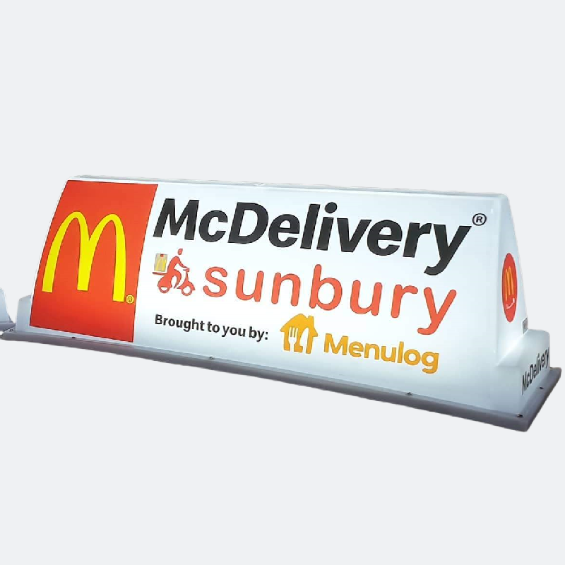 Portable Sign Letters Magnetic Driving School Roof Sign - DVSA Legal L Plate, UV-Protected, 5 Rubber-Coated Magnets Chrome Lettering