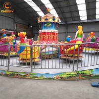 Tambour fixe à air pour parc d'attractions, accessoire de tambour fixe, figurines rotatives en forme de sirène tagada, pour centres commerciaux