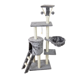 Modedesign Katzen spielen Turm Kletter gymnastik Plüsch Kratz baum - Product Image 1