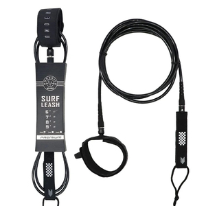 UICE Fábrica al por mayor y personalizado 6mm 7mm 8mm PVC ligero Surf pierna cuerda duradera cuerda recta tabla de surf correa para surf - Product Image 2