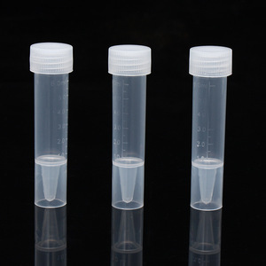 Tubo Criogénico Tamayasu de 19 ml, Esmerilado, Graduado, de Plástico Grueso con Tapa de Rosca para Uso en Laboratorio - Product Image 3