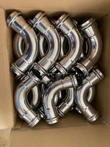 ฟิตติ้งท่อกดสเตนเลสสตีล/ข้อศอกไร้รอยต่อ/ฟิตติ้ดกด304สแตนเลส - Product Image 4
