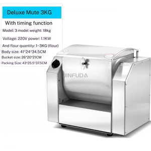 Petite machine <span class=keywords><strong>à</strong></span> pétrir la pâte électrique utilisée dans les snack-bars pour faire une pâte uniforme pour les pizzas et les pains. - Product Image 5