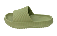 YLK-2501 Chaussons d'été pour femmes, tongs en mousse, chaussures d'intérieur silencieuses