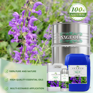 Aceite Esencial de Salvia para Aromaterapia de Grado Cosmético, Aceite Esencial de Salvia Claria 100% Puro y Natural, Aceite de Salvia Claria Orgánico a Granel - Product Image 5