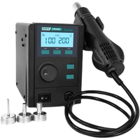Original Quick 2008D + 700W soldadura sin plomo herramientas de mantenimiento de reparación Estación de desoldar de aire caliente Estación de retrabajo para teléfono móvil