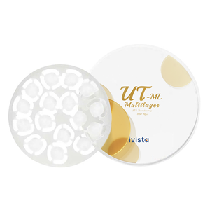 แผ่นเซรามิกหลายชั้น UT-ML สำหรับงานทันตกรรม ยี่ห้อ Ivista ความแข็งแรง 650MPa คุณภาพดีที่สุด ทำจากเซอร์โคเนีย - Product Image 3